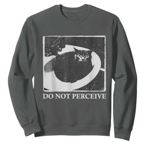 Do Not Perceive Me Funny Meme Cat Lover Sweatshirt Funny Cat Sarcstic Meme