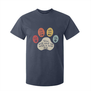 Do Not Ask Me For Life Advice T Shirt For Kid Funny Sarcastic Dog Lover Gift