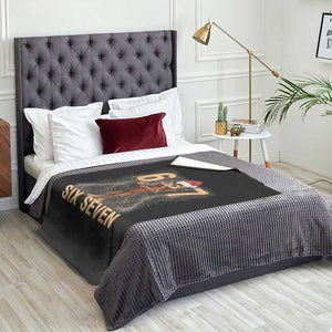 67 Six Seven Italian Brainrot Meme Throw Blanket Funny Tung Tung Tung Sahur Christmas TS14 Print Your Wear