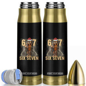 67 Six Seven Italian Brainrot Meme Bullet Tumbler Funny Tung Tung Tung Sahur Christmas TS14 Black Print Your Wear