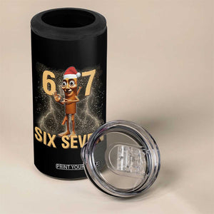 67 Six Seven Italian Brainrot Meme 4 in 1 Can Cooler Tumbler Funny Tung Tung Tung Sahur Christmas TS14 Print Your Wear