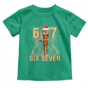 67 Six Seven Italian Brainrot Meme Toddler T Shirt Funny Tung Tung Tung Sahur Christmas TS14 Irish Green Print Your Wear