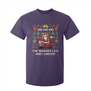 Nakatomi Plaza Christmas T Shirt For Kid Funny Santa Gun Cosplay Xmas TS14 Purple Print Your Wear