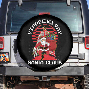 Nakatomi Plaza Christmas Spare Tire Cover Yippee Ki Yay Santa Claus TS14 No hole Black Print Your Wear