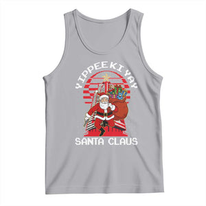 Nakatomi Plaza Christmas Tank Top Yippee Ki Yay Santa Claus TS14 Athletic Heather Print Your Wear
