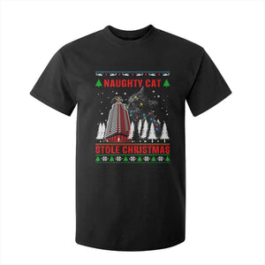 Nakatomi Plaza Christmas T Shirt For Kid Funny Naughty Santa Cat Humor TS14 Black Print Your Wear