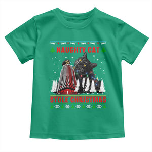 Nakatomi Plaza Christmas Toddler T Shirt Funny Naughty Santa Cat Humor TS14 Irish Green Print Your Wear