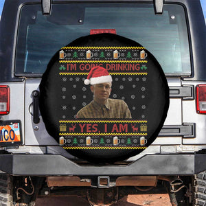 Ed Gein Christmas Spare Tire Cover I Am Going Drinking Yes I Am Christmas TS14 No hole Black Print Your Wear