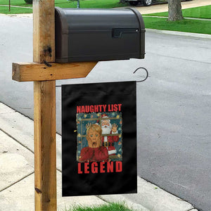 Santa Christmas Movie Funny Garden Flag Naughty List Legend TS14 Print Your Wear