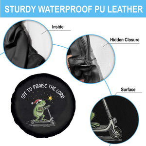 Funny Frog Christian Spare Tire Cover Off To Praise The Lord TS14 Print Your Wear