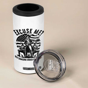 Freedom Resist Protest Civil Rights 4 in 1 Can Cooler Tumbler Excuse Me Did Someone Order Freedom TS14 Print Your Wear