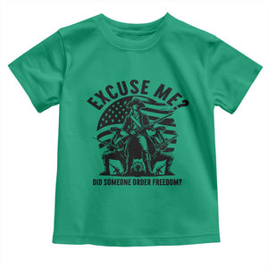 Freedom Resist Protest Civil Rights Toddler T Shirt Excuse Me Did Someone Order Freedom TS14 Irish Green Print Your Wear
