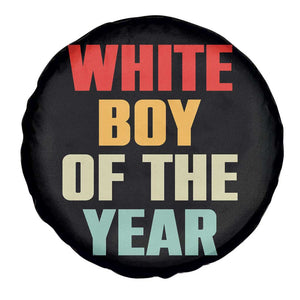 White Boy Of The Year Spare Tire Cover Funny Statement TS14 Print Your Wear