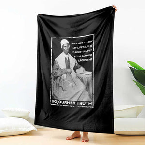 Sojourner Truth Quote Throw Blanket Black History Month Strong Woman TS14 Print Your Wear