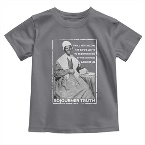 Sojourner Truth Quote Toddler T Shirt Black History Month Strong Woman TS14 Charcoal Print Your Wear