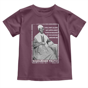 Sojourner Truth Quote Toddler T Shirt Black History Month Strong Woman TS14 Maroon Print Your Wear