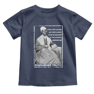Sojourner Truth Quote Toddler T Shirt Black History Month Strong Woman TS14 Navy Print Your Wear