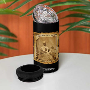 Sojourner Truth 4 in 1 Can Cooler Tumbler Black Women Quote TS14 Print Your Wear