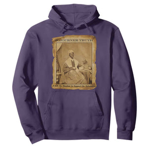 Sojourner Truth Hoodie Black Women Quote TS14 Purple Print Your Wear