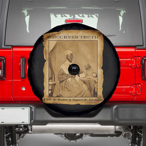 Sojourner Truth Spare Tire Cover Black Women Quote TS14 Black Print Your Wear