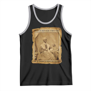 Sojourner Truth Tank Top Black Women Quote TS14 Black Athletic Heather Print Your Wear