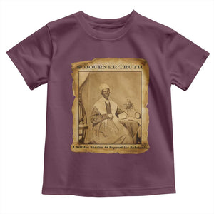 Sojourner Truth Toddler T Shirt Black Women Quote TS14 Maroon Print Your Wear