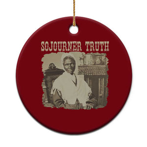 Sojourner Truth Ceramic Ornament African American Historical Hero TS14 1pc Red Print Your Wear