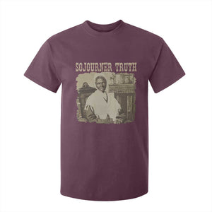 Sojourner Truth T Shirt For Kid African American Historical Hero TS14 Maroon Print Your Wear