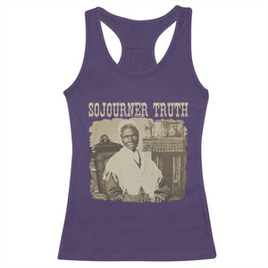 Sojourner Truth Racerback Tank Top African American Historical Hero TS14 Purple Print Your Wear