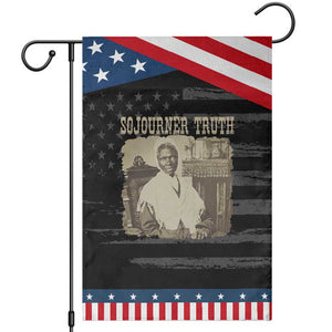 Sojourner Truth Garden Flag African American Historical Hero TS14 Distressed Black Blue Print Your Wear