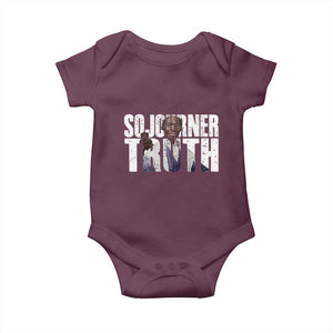 Sojourner Truth Quote Baby Onesie African American Historical Hero TS14 Maroon Print Your Wear