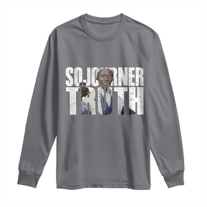 Sojourner Truth Quote Long Sleeve Shirt African American Historical Hero TS14 Charcoal Print Your Wear