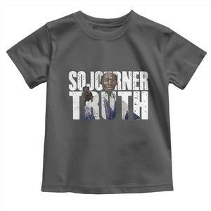 Sojourner Truth Quote Toddler T Shirt African American Historical Hero TS14 Dark Heather Print Your Wear