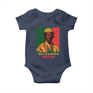 Sojourner Truth Baby Onesie Black History Month TS14 Navy Print Your Wear