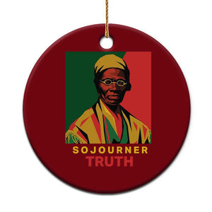 Sojourner Truth Ceramic Ornament Black History Month TS14 1pc Red Print Your Wear