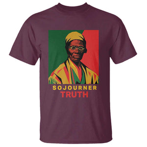 Sojourner Truth T Shirt Black History Month TS14 Maroon Print Your Wear