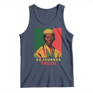Sojourner Truth Tank Top Black History Month TS14 Navy Print Your Wear