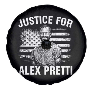 Justices for Alex Pretti Spare Tire Cover Resist Abolish ICE Protest TS14 Print Your Wear