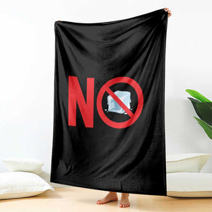 Anti ICE Throw Blanket No ICE Protest Symbol Anti Immigration Enforcement TS14 Print Your Wear