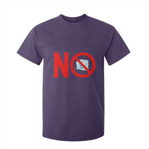Anti ICE T Shirt For Kid No ICE Protest Symbol Anti Immigration Enforcement TS14 Purple Print Your Wear