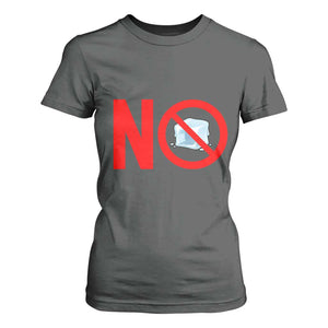 Anti ICE T Shirt For Women No ICE Protest Symbol Anti Immigration Enforcement TS14 Dark Heather Print Your Wear
