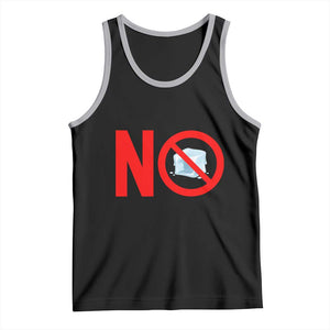 Anti ICE Tank Top No ICE Protest Symbol Anti Immigration Enforcement TS14 Black Athletic Heather Print Your Wear