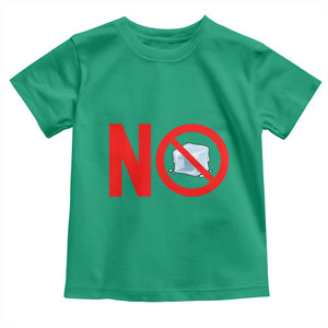 Anti ICE Toddler T Shirt No ICE Protest Symbol Anti Immigration Enforcement TS14 Irish Green Print Your Wear