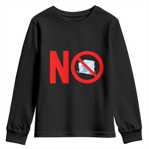 Anti ICE Youth Sweatshirt No ICE Protest Symbol Anti Immigration Enforcement TS14 Black Print Your Wear