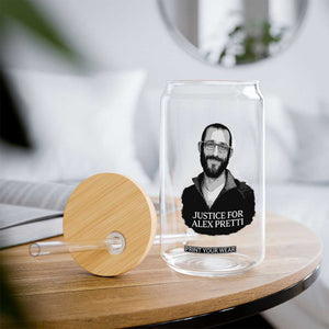 Justices for Alex Pretti Glass Can Anti ICE Immigration Protest Human Rights TS14 Print Your Wear