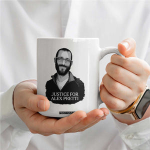 Justices for Alex Pretti Coffee Mug Anti ICE Immigration Protest Human Rights TS14 Print Your Wear