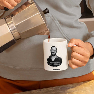 Justices for Alex Pretti Coffee Mug Anti ICE Immigration Protest Human Rights TS14 Print Your Wear