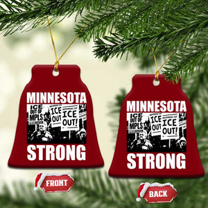 Minnesota Strong Ceramic Ornament Resist Anti ICE Immigration Protest TS14 Print Your Wear