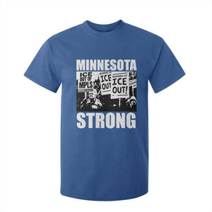 Minnesota Strong T Shirt For Kid Resist Anti ICE Immigration Protest TS14 Royal Blue Print Your Wear