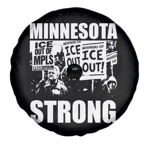 Minnesota Strong Spare Tire Cover Resist Anti ICE Immigration Protest TS14 Print Your Wear